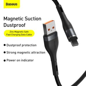 کابل مگنتی لایتنینگ بیسوس Baseus Zinc Magnetic CALXC-KG1