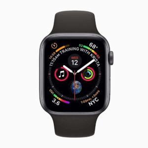 apple watch series 4 44mm space gray aluminium