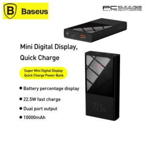 پاوربانک 10000 فست شارژ بیسوس Baseus PPMN-A01 Super Mini Digital Display Power Bank