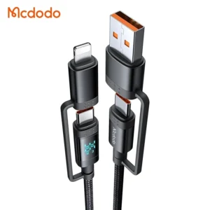 کابل تبدیل USB-C به USB/لایتنینگ مک دودو مدل CA-1990 طول 1.2 متر