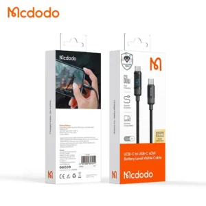 کابل تایپ سی به تایپ سی 60 وات مک دودو مدل MCDODO CA-5780 طول 1.2متر