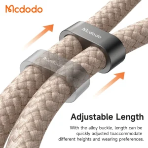 کابل تایپ سی به لایتنینگ 36 وات مک دودو MCDODO CA-6821 طول 120 سانتی‌متر