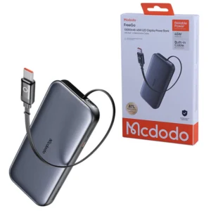 پاوربانک مک دودو FreeGo MC-592 PD 45W ظرفیت ۱۰۰۰۰ میلی آمپر ساعت